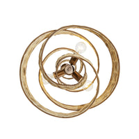Flow 3 Light Twist Pendant