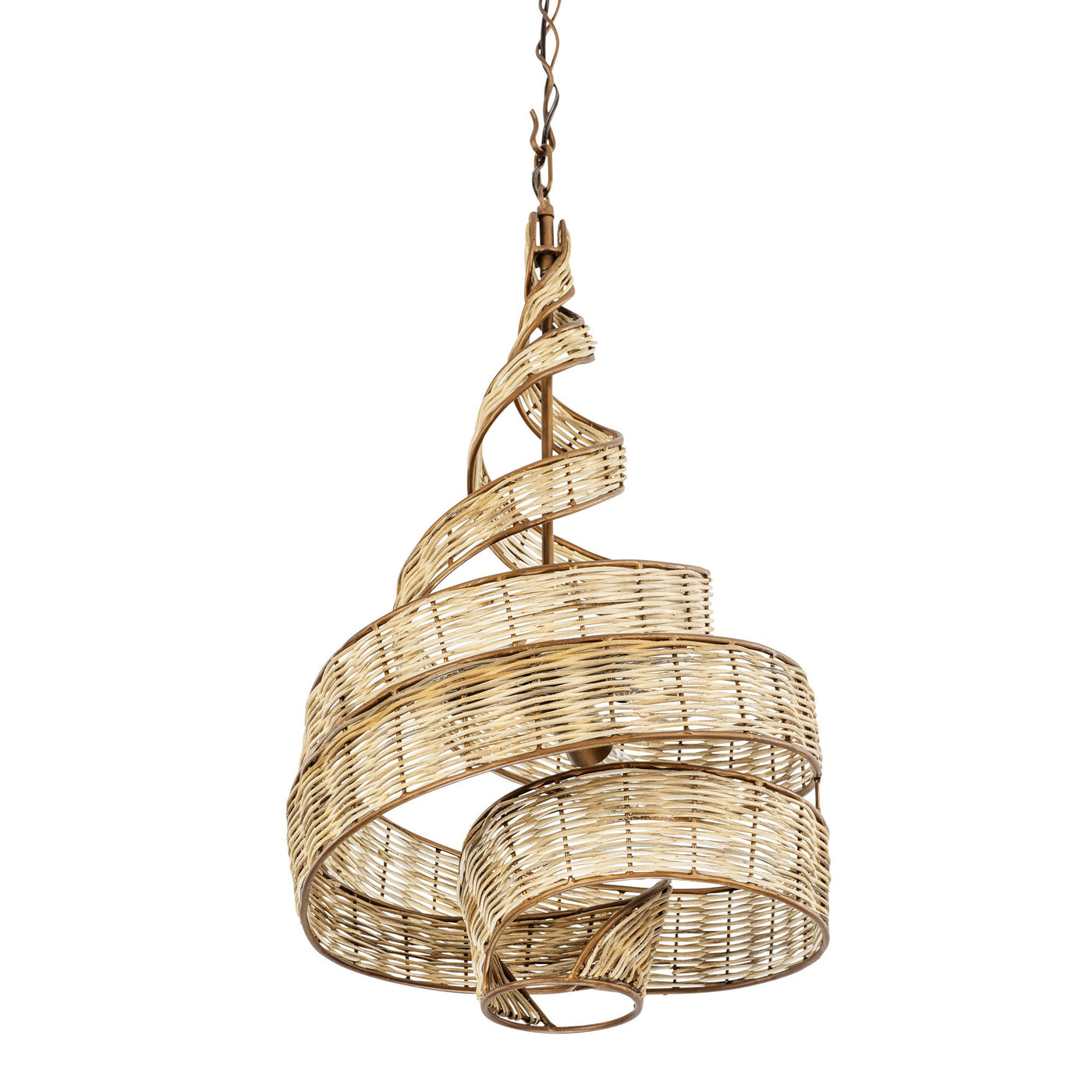 Flow 3 Light Twist Pendant