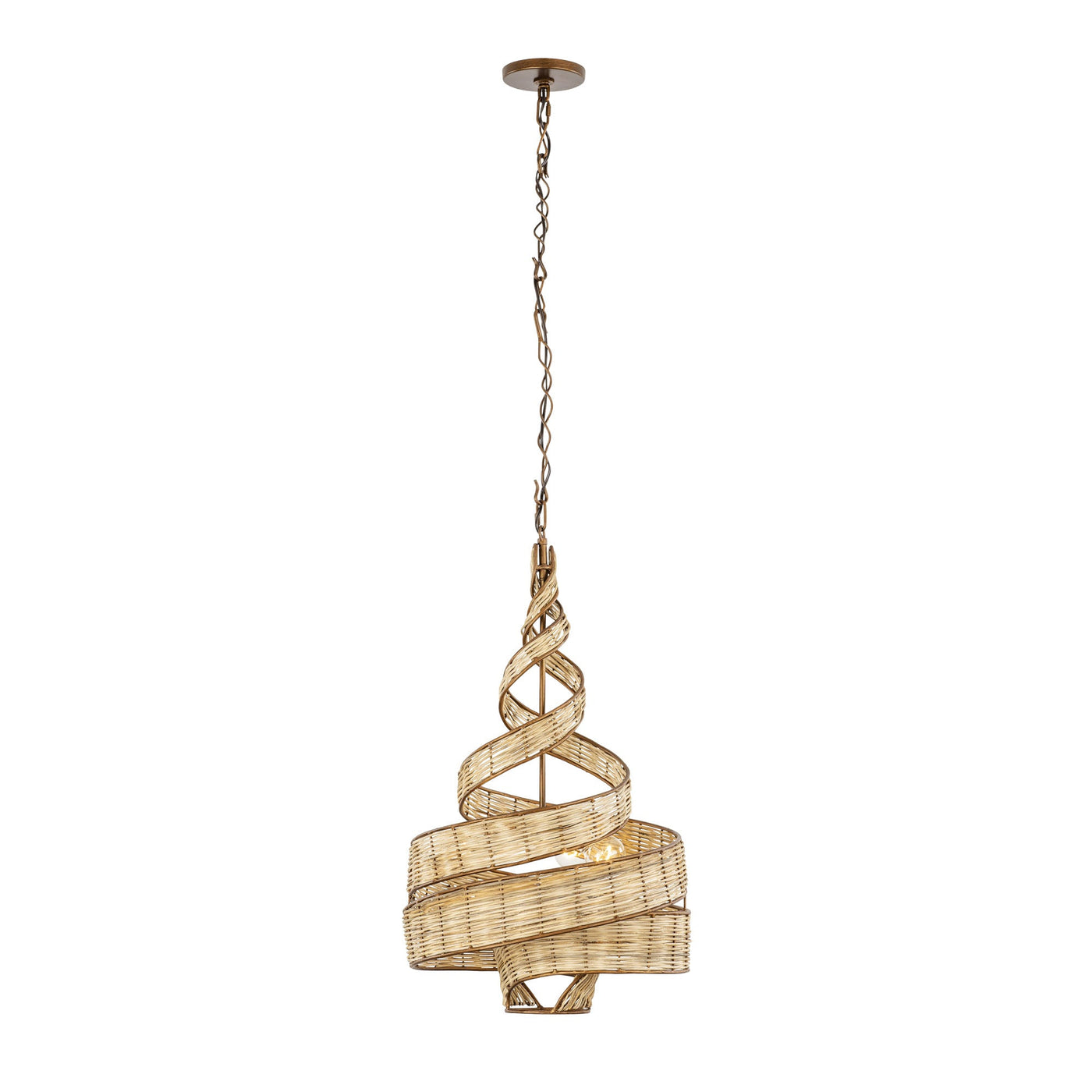 Flow 3 Light Twist Pendant