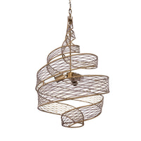 Flow 3 Light Twist Pendant