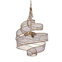 Flow 3 Light Twist Pendant