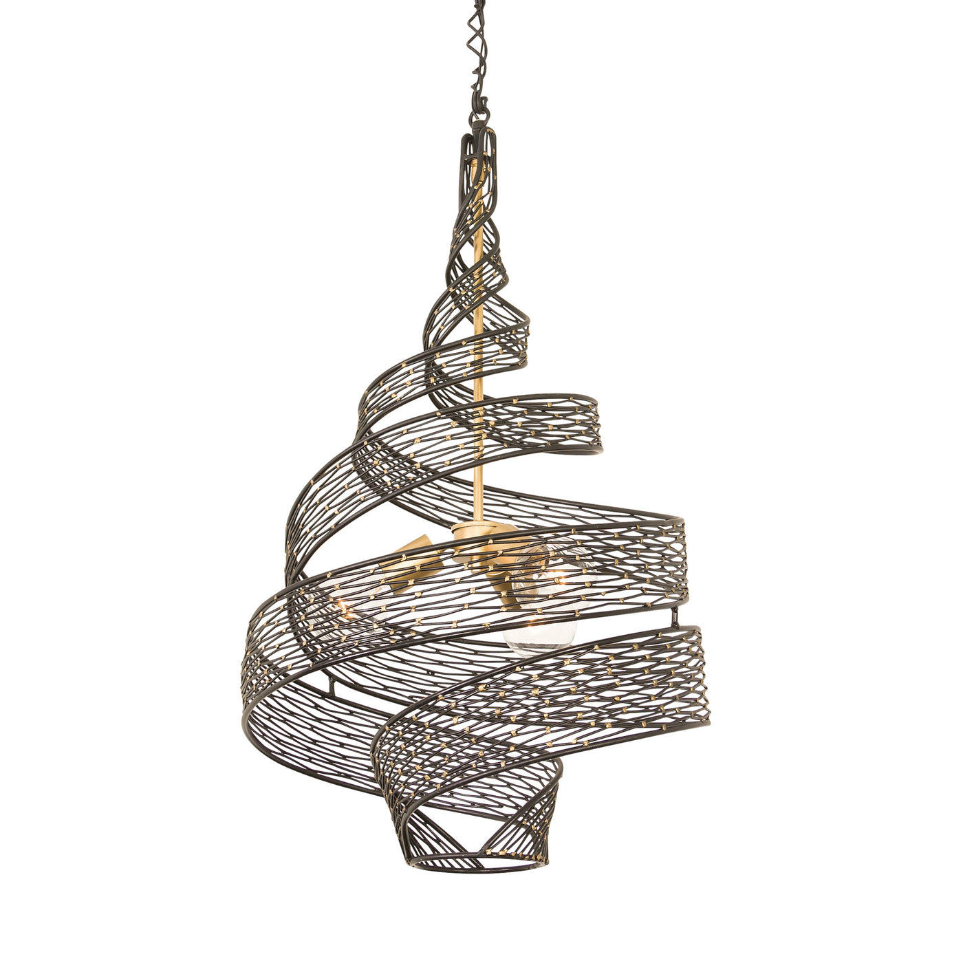 Flow 3 Light Twist Pendant
