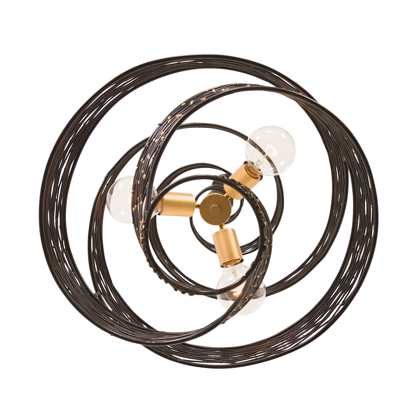 Flow 3 Light Twist Pendant