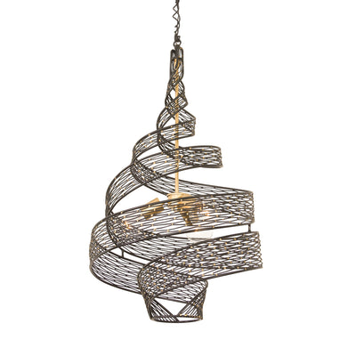 Flow 3 Light Twist Pendant