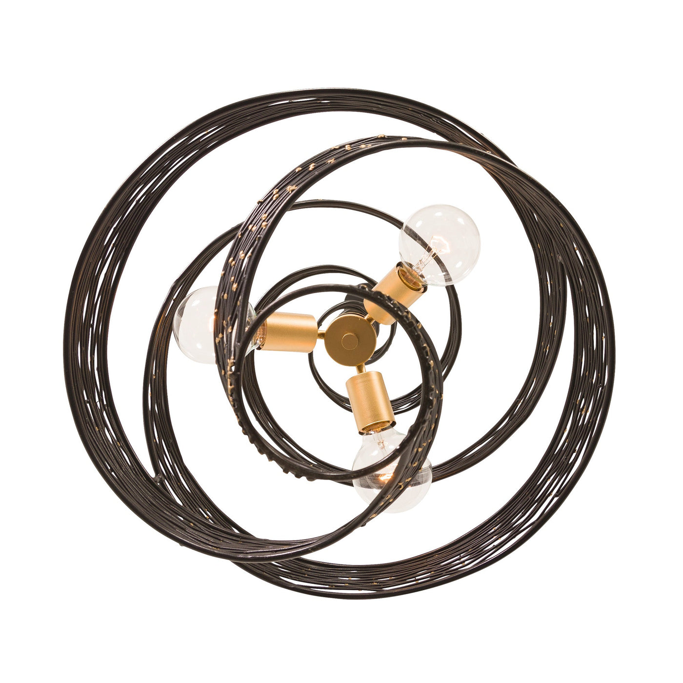 Flow 3 Light Twist Pendant