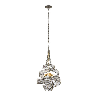 Flow 3 Light Twist Pendant