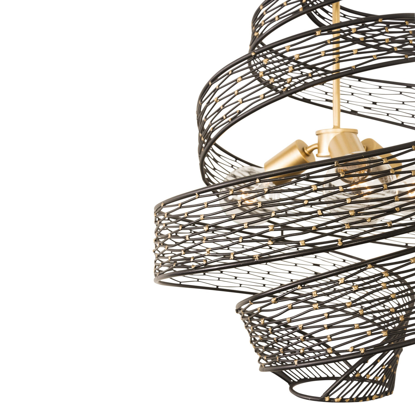 Flow 3 Light Twist Pendant