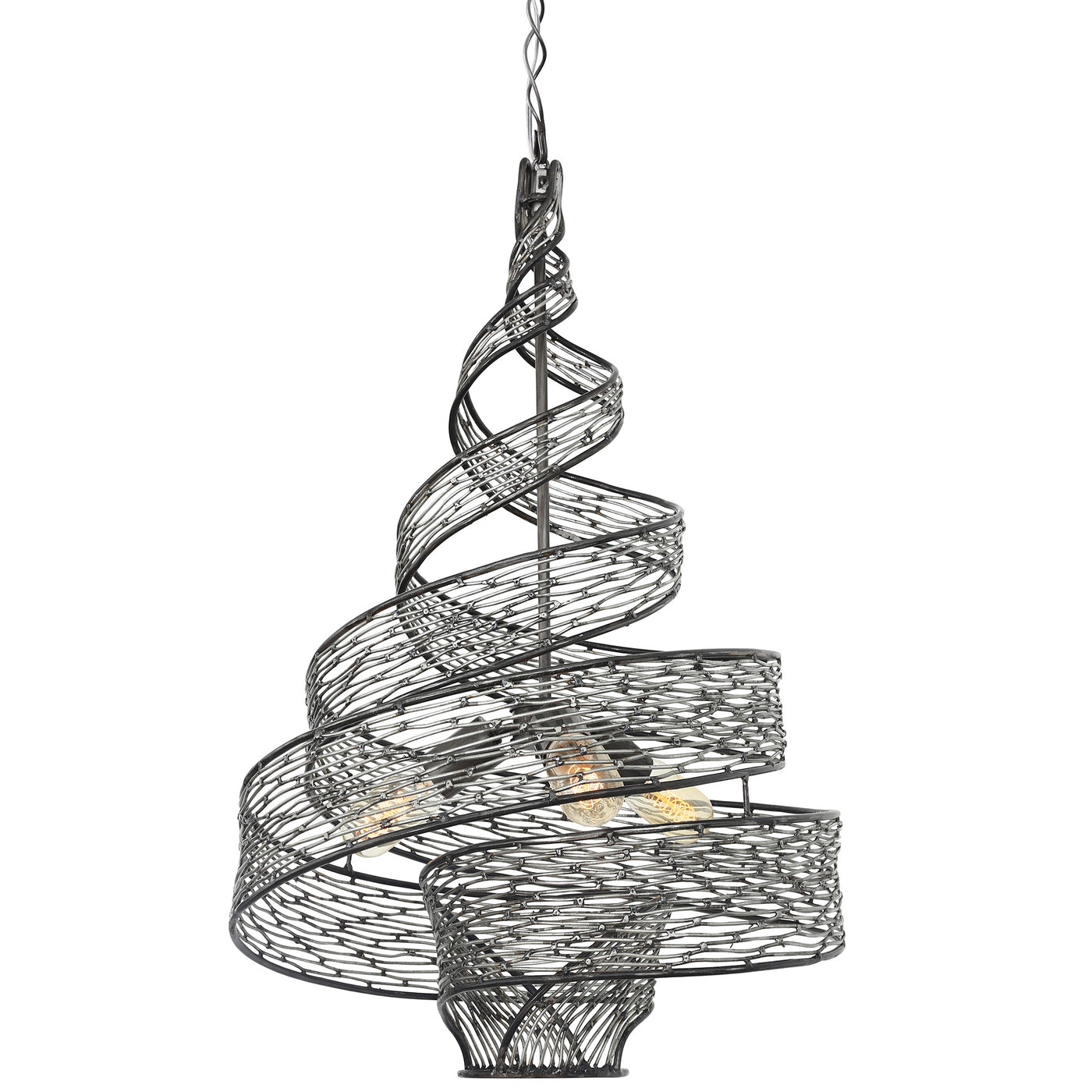 Flow 3 Light Twist Pendant