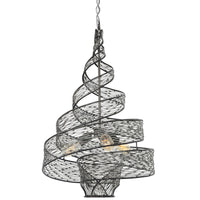 Flow 3 Light Twist Pendant