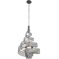 Flow 3 Light Twist Pendant