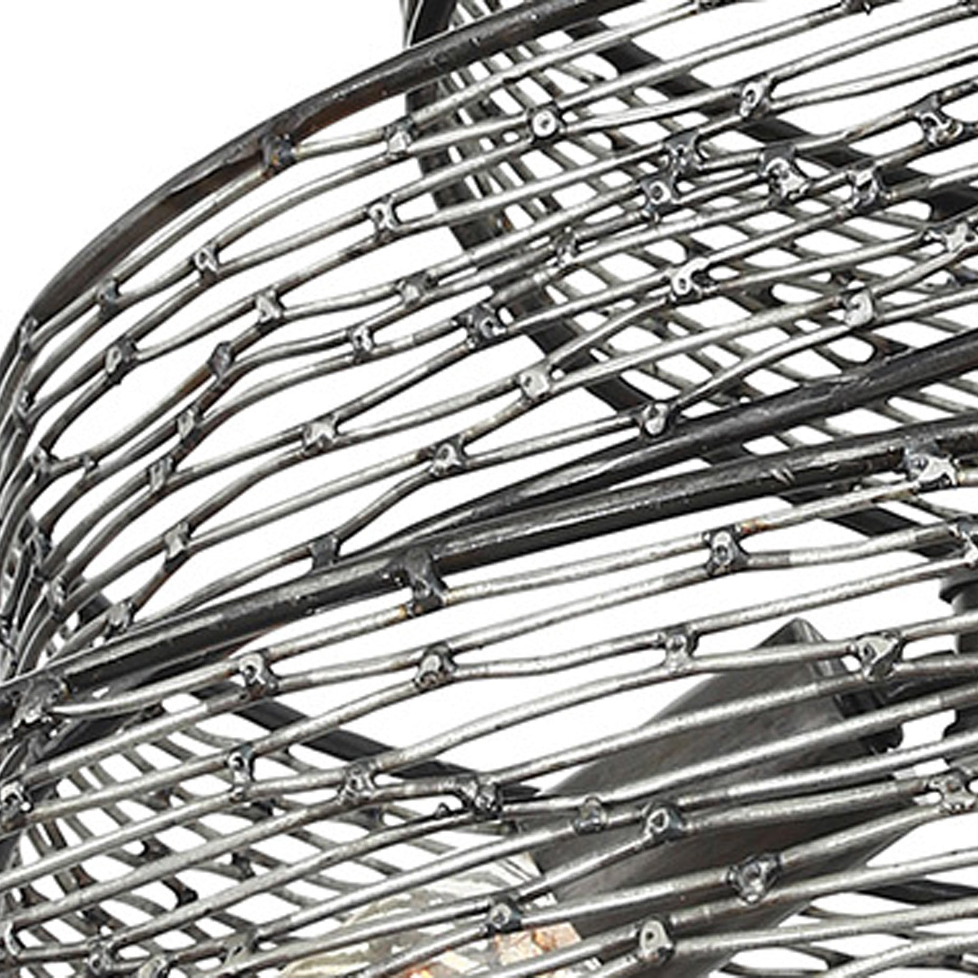 Flow 3 Light Twist Pendant