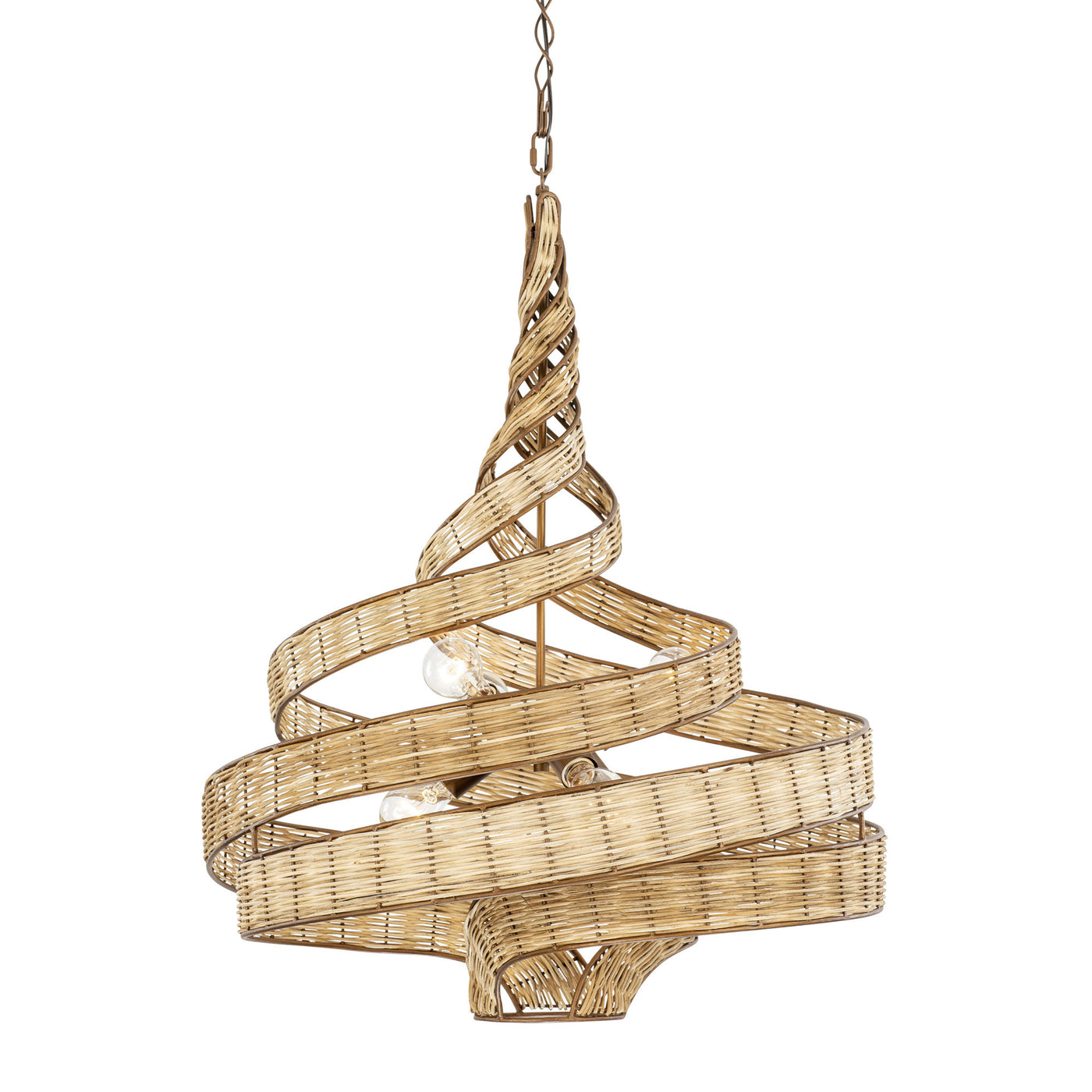 Flow 6 Light Twist Pendant