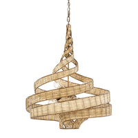 Flow 6 Light Twist Pendant