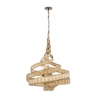 Flow 6 Light Twist Pendant