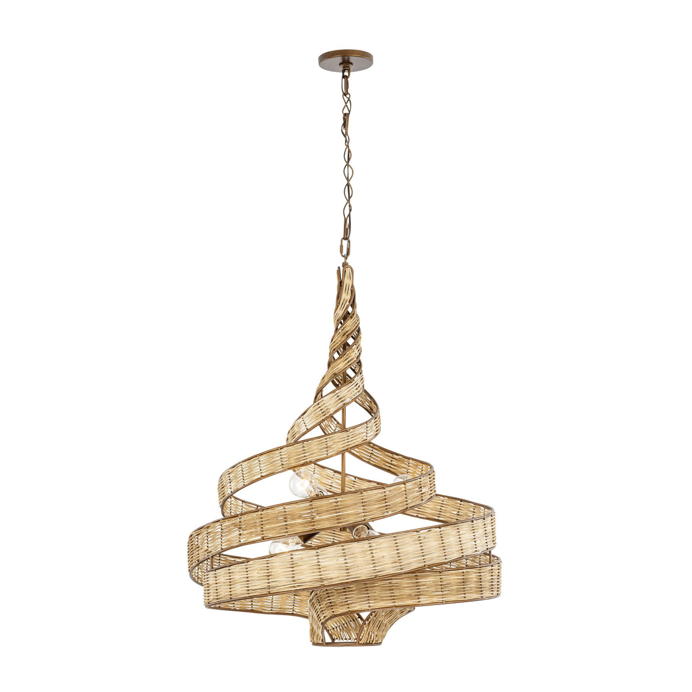 Flow 6 Light Twist Pendant