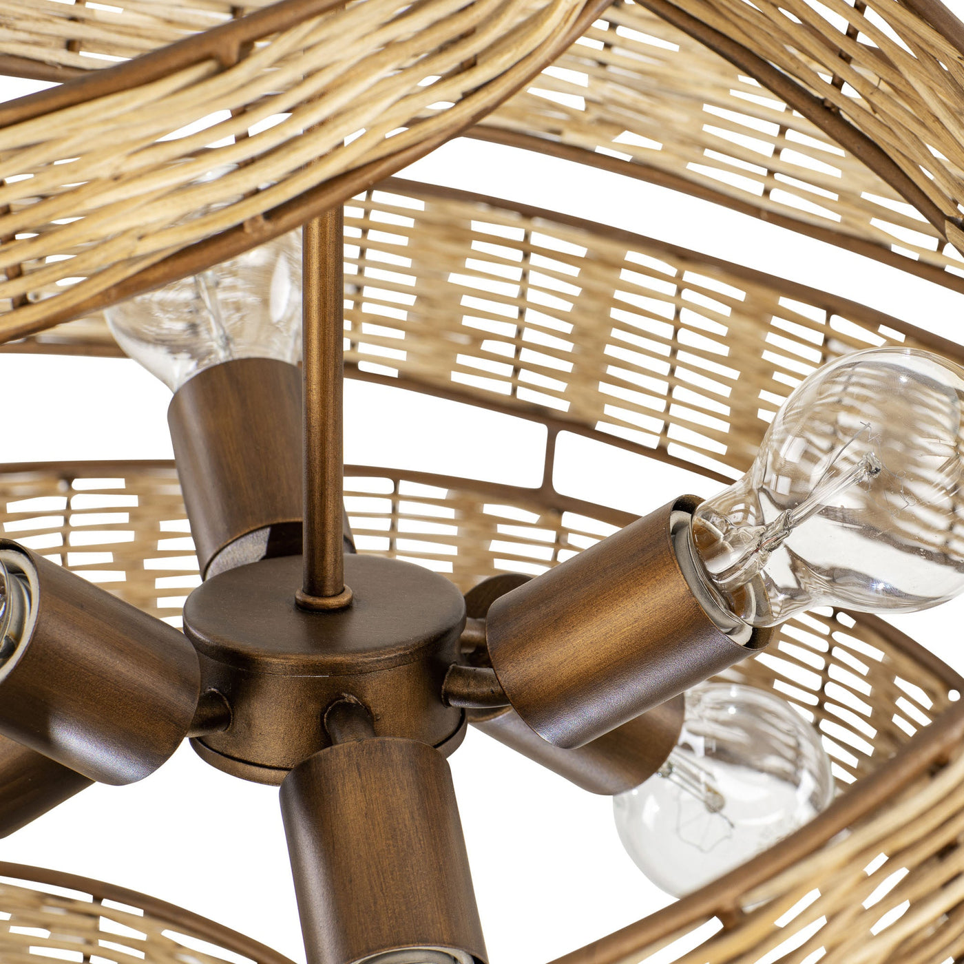 Flow 6 Light Twist Pendant