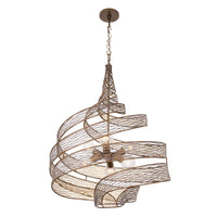Flow 6 Light Twist Pendant