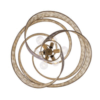 Flow 6 Light Twist Pendant