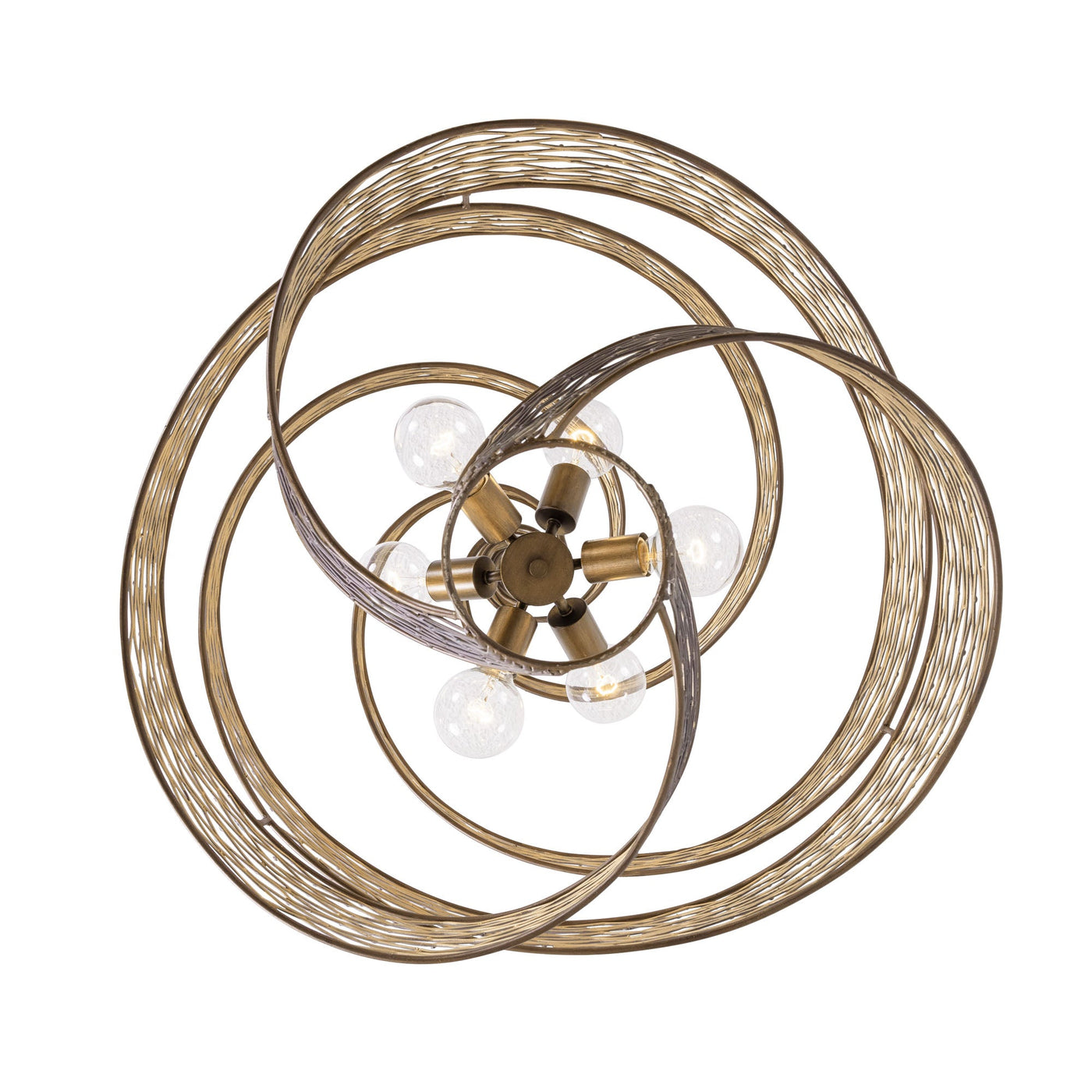 Flow 6 Light Twist Pendant