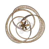 Flow 6 Light Twist Pendant