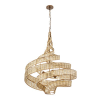 Flow 6 Light Large Twist Pendant