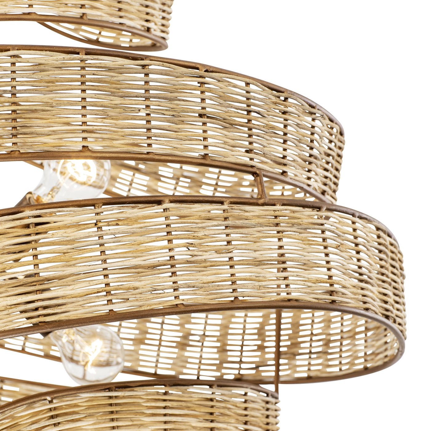 Flow 6 Light Large Twist Pendant