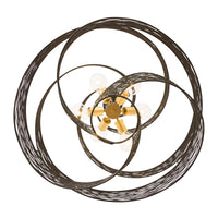 Flow 6 Light Large Twist Pendant
