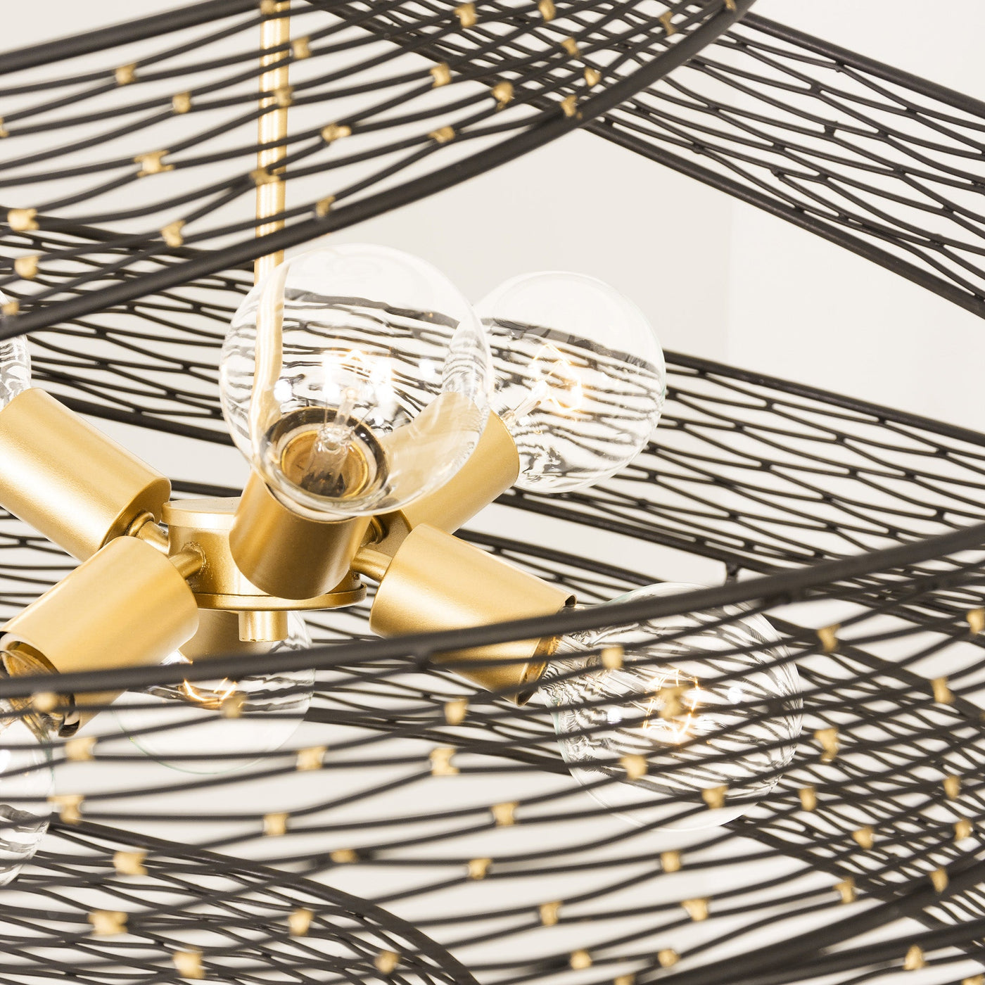 Flow 6 Light Twist Pendant