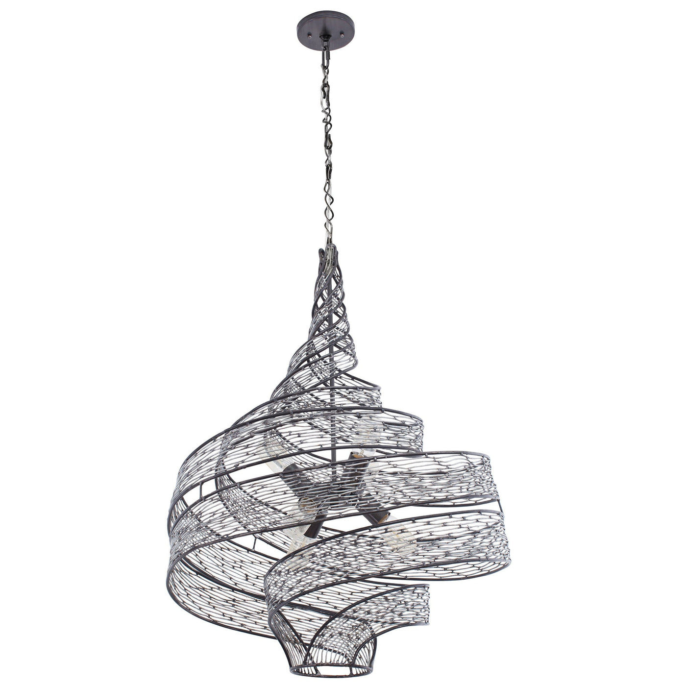 Flow 6 Light Twist Pendant