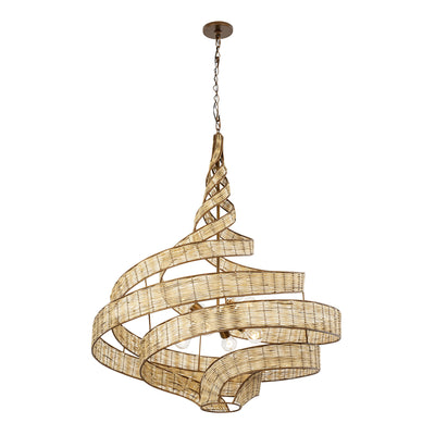 Flow 8 Light Twist Pendant