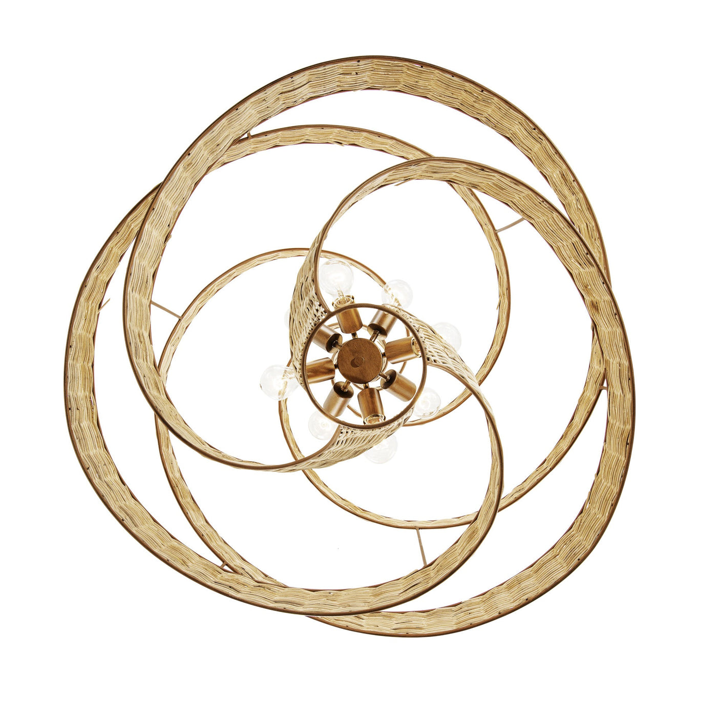 Flow 8 Light Twist Pendant