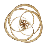 Flow 8 Light Twist Pendant