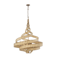 Flow 8 Light Twist Pendant