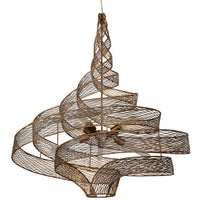 Flow 8 Light Twist Pendant