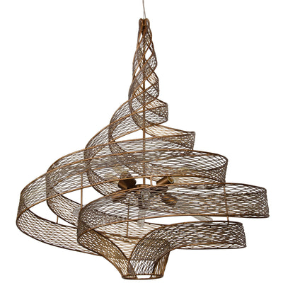 Flow 8 Light Twist Pendant