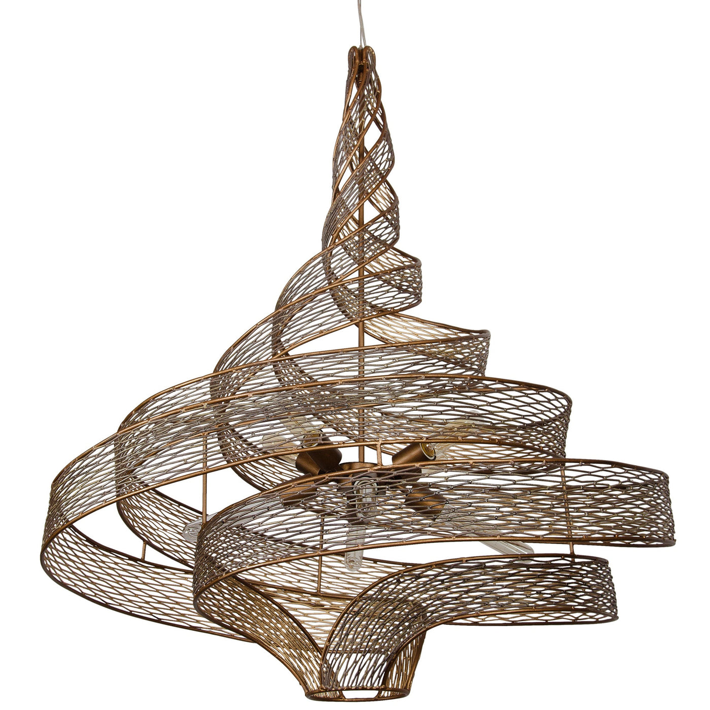 Flow 8 Light Twist Pendant
