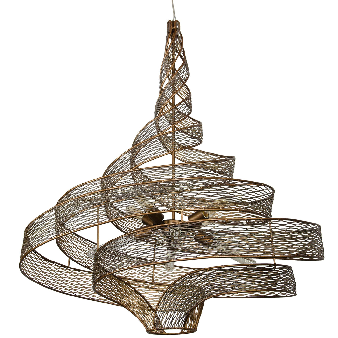 Flow 8 Light Twist Pendant