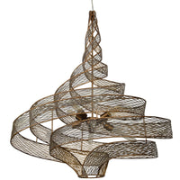 Flow 8 Light Twist Pendant