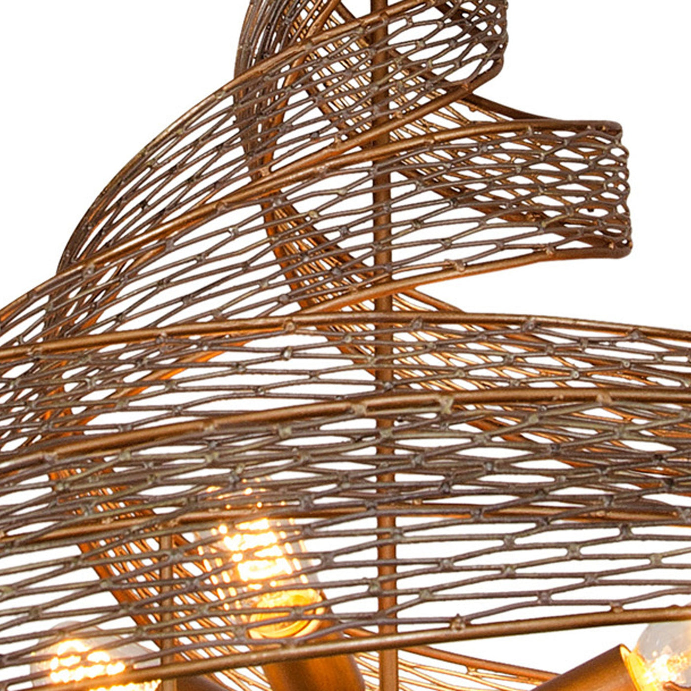 Flow 8 Light Twist Pendant
