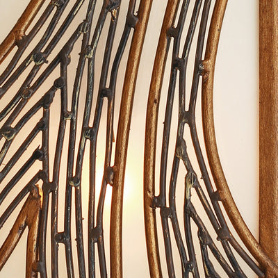 Flow 2 Light Vertical Wall Sconce