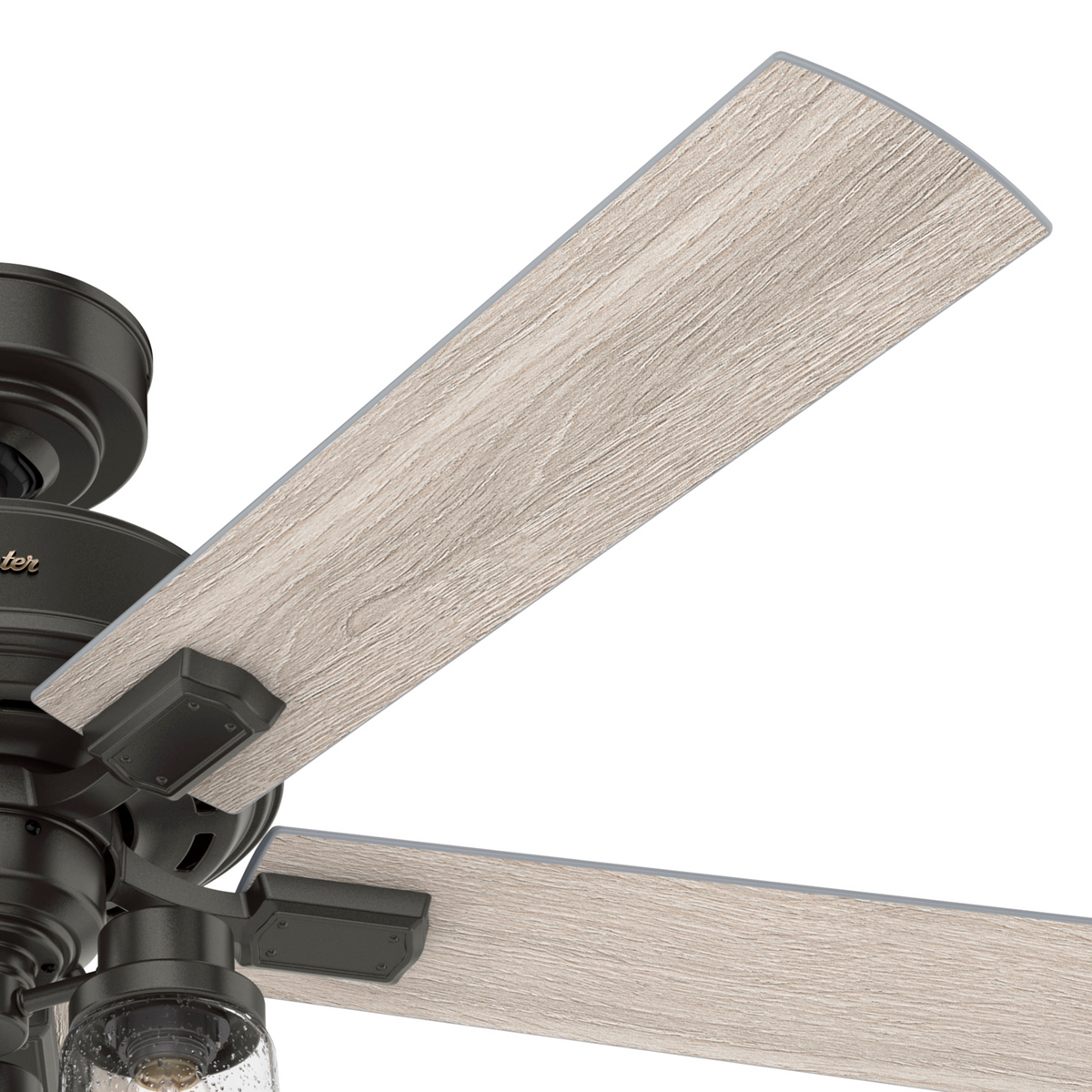 52 inch Hartland Noble Bronze Ceiling Fan with LED Light Kit and Pull Chain