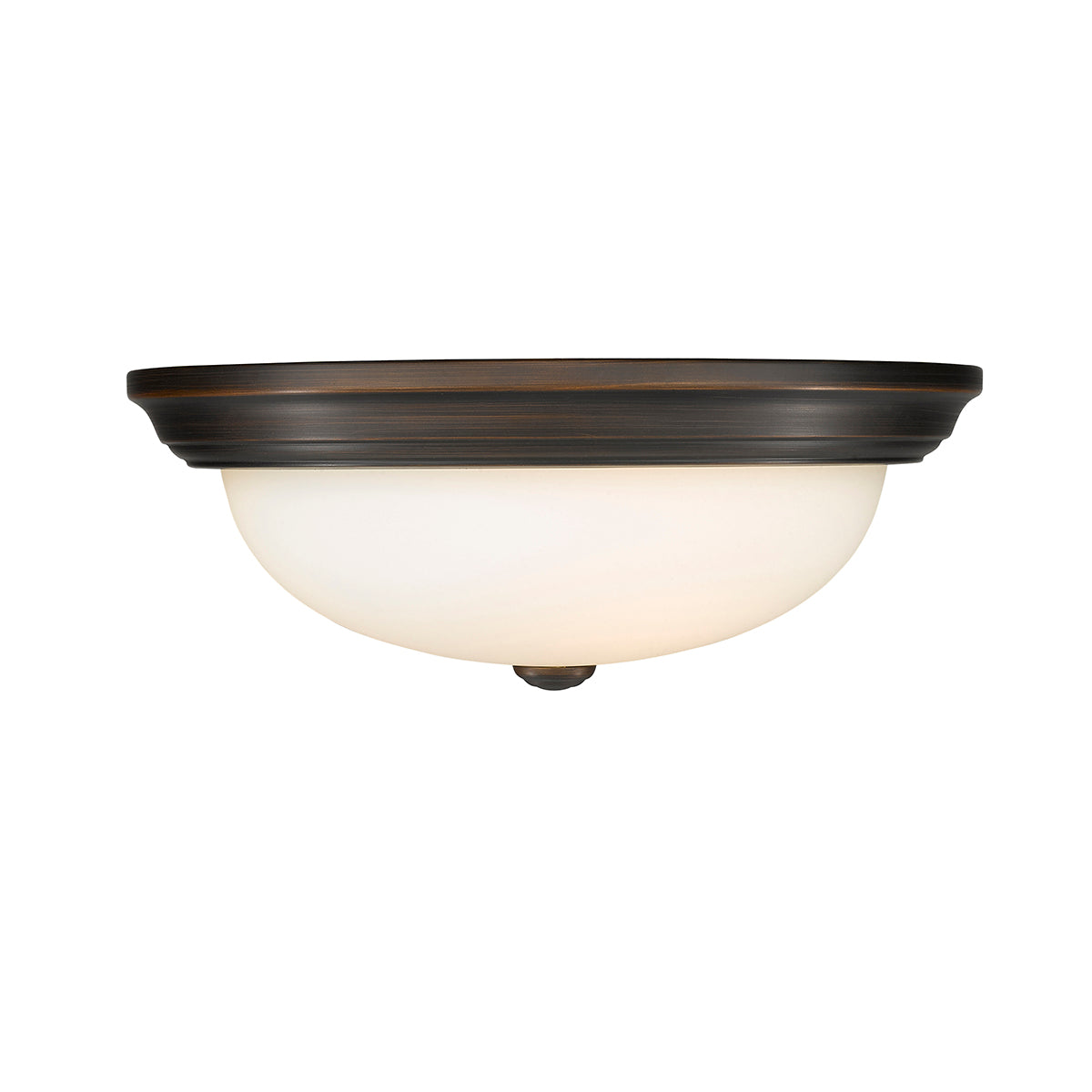5.75'' Kipson Rubbed Bronze 3 Light Flush Mount