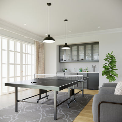 7.25'' R Series Satin Black 1 Light Pendant