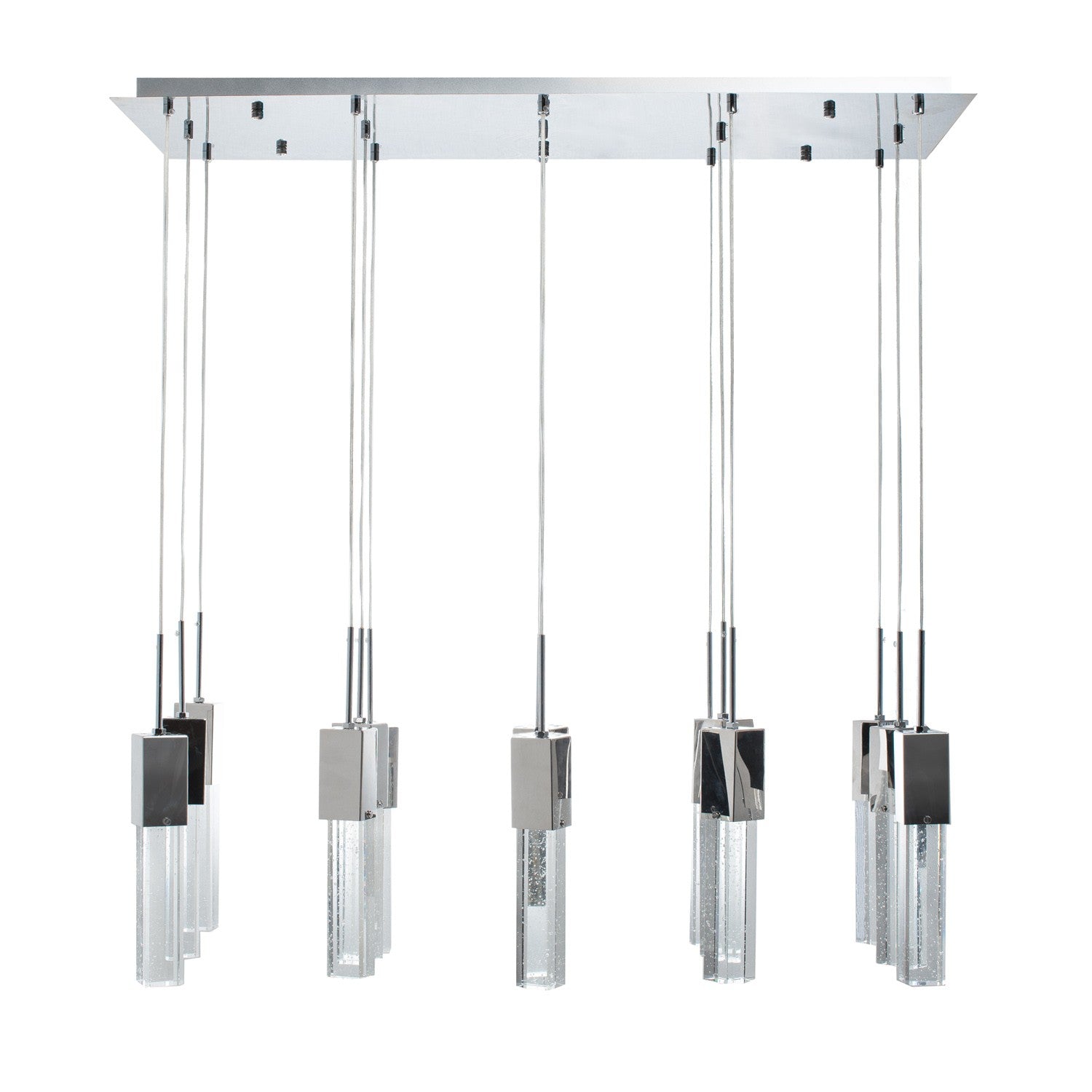 Short Crystal Sparkling Night Chandelier | 15 Light