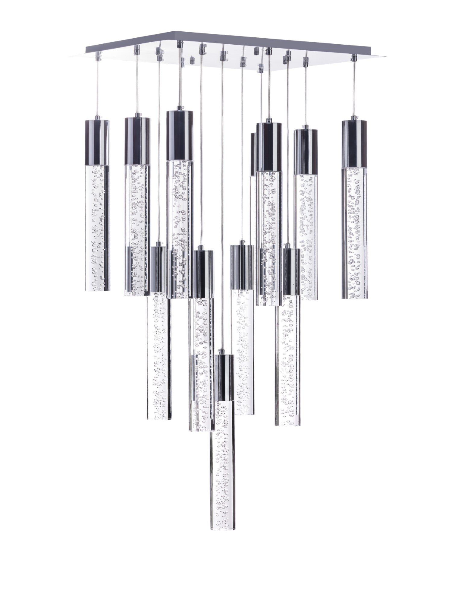 Sparkling Night Cylinder Chandelier| 13 Light
