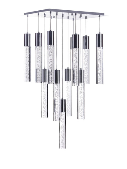Sparkling Night Cylinder Chandelier| 13 Light
