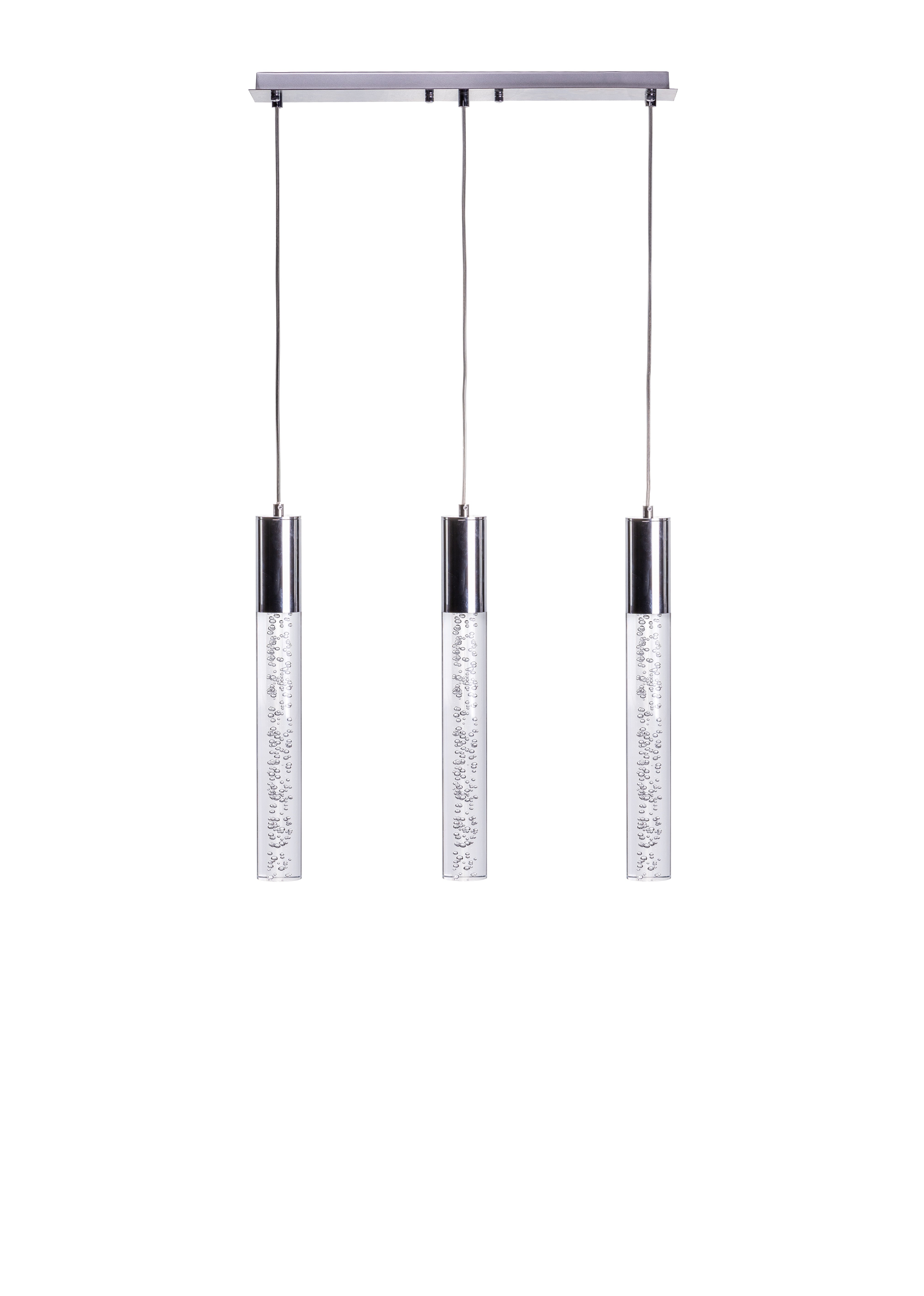 Sparkling Night Cylinder Chandelier | 3 Light