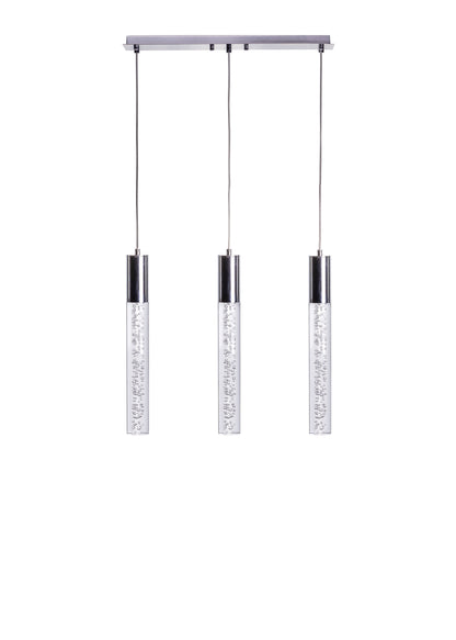 Sparkling Night Cylinder Chandelier | 3 Light