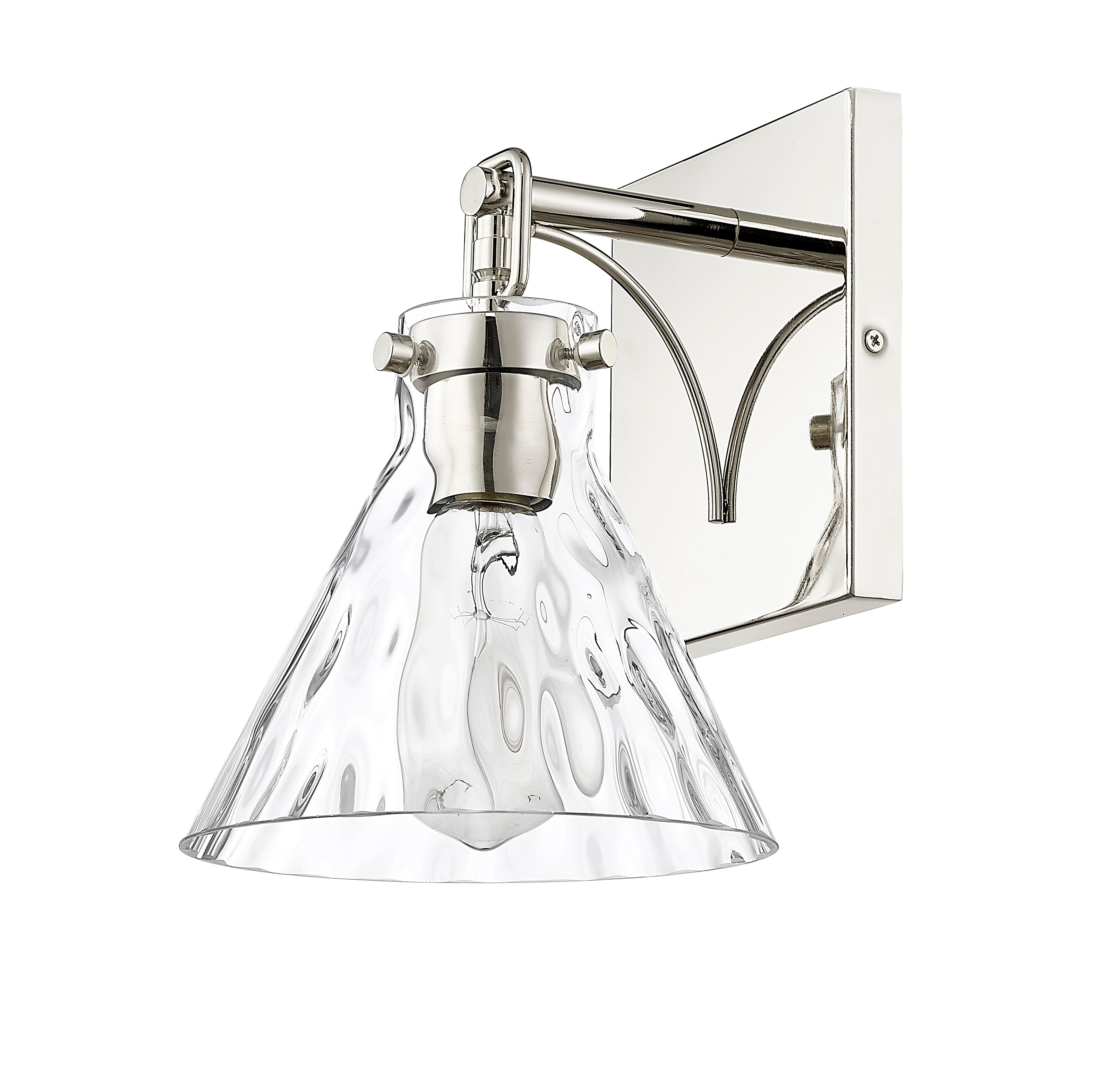 7.13'' Barlon Polished Nickel 1 Light Wall Sconce