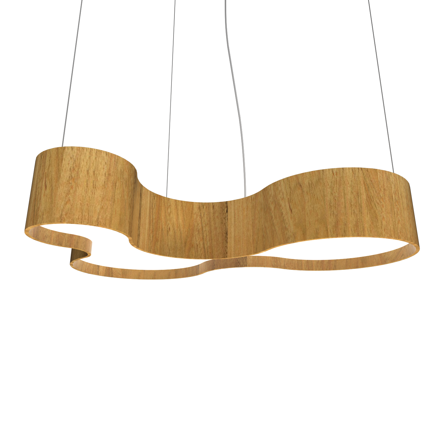 7.87'' Contemporary Organic LED Accord Pendant Light